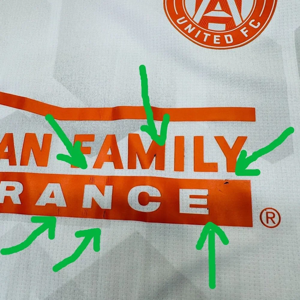 NEW DAMAGED Atlanta United FC Adidas Jersey 